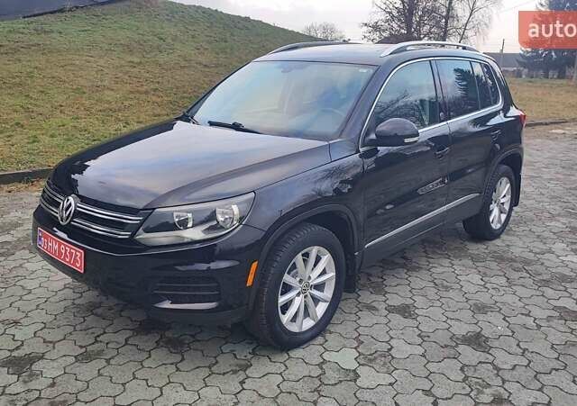 Черный Фольксваген Тигуан, объемом двигателя 1.98 л и пробегом 177 тыс. км за 12200 $, фото 1 на Automoto.ua