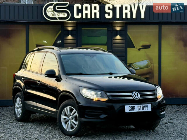 Черный Фольксваген Тигуан, объемом двигателя 2 л и пробегом 185 тыс. км за 13999 $, фото 1 на Automoto.ua