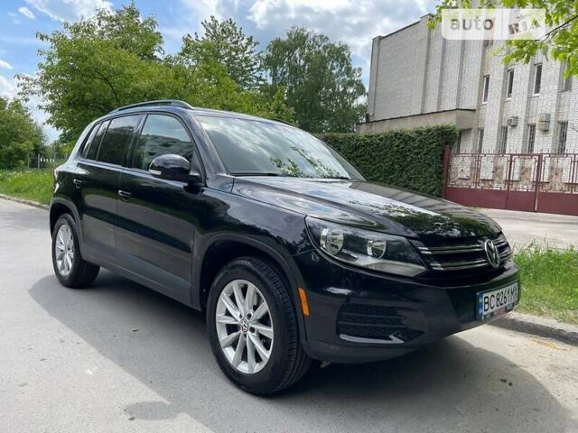 Черный Фольксваген Тигуан, объемом двигателя 2 л и пробегом 91 тыс. км за 12900 $, фото 1 на Automoto.ua