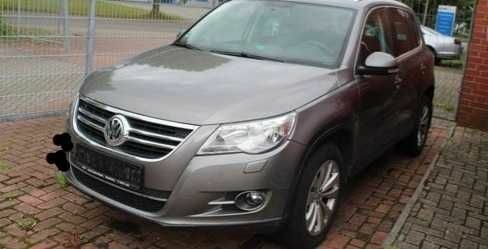 Коричневый Фольксваген Тигуан, объемом двигателя 1.4 л и пробегом 220 тыс. км за 9950 $, фото 1 на Automoto.ua