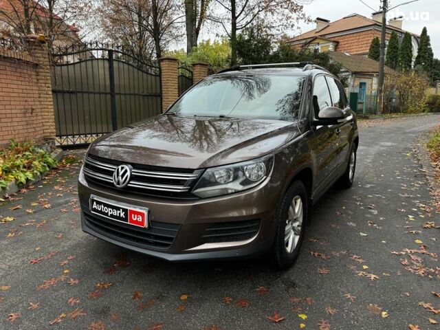 Коричневый Фольксваген Тигуан, объемом двигателя 2 л и пробегом 351 тыс. км за 13490 $, фото 1 на Automoto.ua