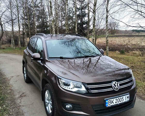 Коричневий Фольксваген Тігуан, об'ємом двигуна 2 л та пробігом 175 тис. км за 14950 $, фото 1 на Automoto.ua