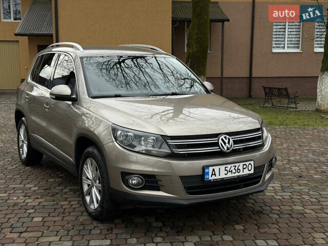 Коричневий Фольксваген Тігуан, об'ємом двигуна 2 л та пробігом 210 тис. км за 13900 $, фото 1 на Automoto.ua