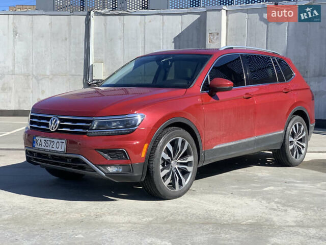 Червоний Фольксваген Тігуан, об'ємом двигуна 1.98 л та пробігом 108 тис. км за 20800 $, фото 1 на Automoto.ua