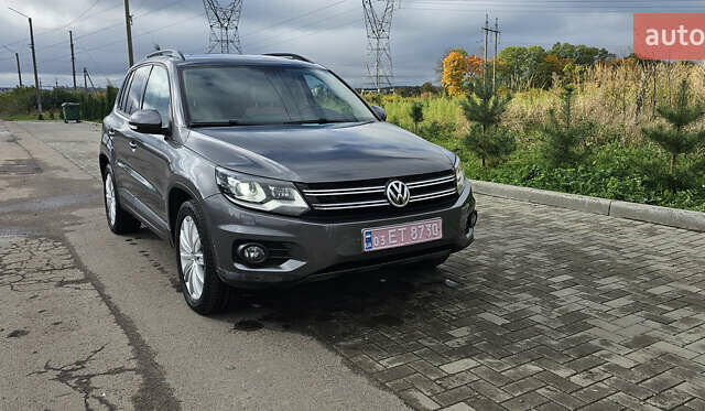 Серый Фольксваген Тигуан, объемом двигателя 2 л и пробегом 260 тыс. км за 13450 $, фото 1 на Automoto.ua