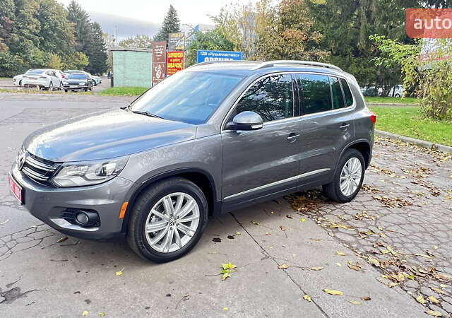 Сірий Фольксваген Тігуан, об'ємом двигуна 1.98 л та пробігом 124 тис. км за 13590 $, фото 1 на Automoto.ua