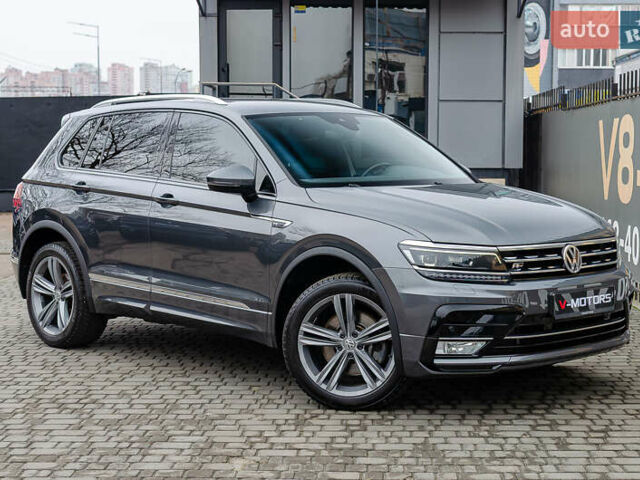 Серый Фольксваген Тигуан, объемом двигателя 1.98 л и пробегом 124 тыс. км за 25700 $, фото 1 на Automoto.ua