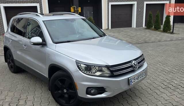 Серый Фольксваген Тигуан, объемом двигателя 1.98 л и пробегом 150 тыс. км за 14500 $, фото 1 на Automoto.ua