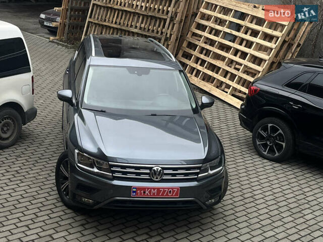 Серый Фольксваген Тигуан, объемом двигателя 2 л и пробегом 135 тыс. км за 18900 $, фото 1 на Automoto.ua