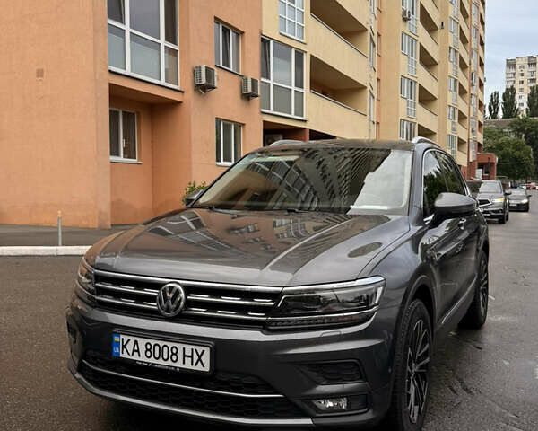 Серый Фольксваген Тигуан, объемом двигателя 1.97 л и пробегом 99 тыс. км за 30000 $, фото 1 на Automoto.ua