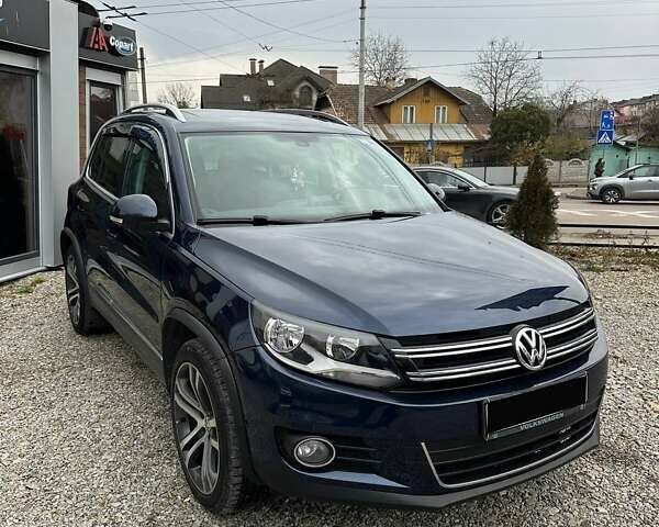 Синий Фольксваген Тигуан, объемом двигателя 1.98 л и пробегом 205 тыс. км за 10950 $, фото 1 на Automoto.ua
