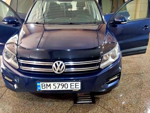 Синий Фольксваген Тигуан, объемом двигателя 2 л и пробегом 230 тыс. км за 11800 $, фото 1 на Automoto.ua