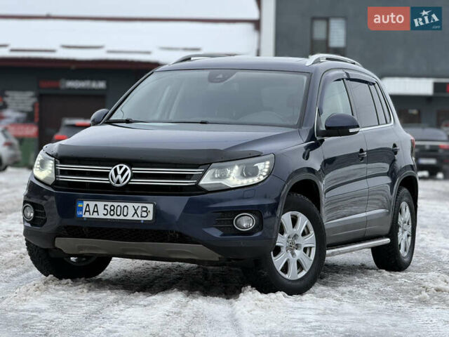 Синий Фольксваген Тигуан, объемом двигателя 1.97 л и пробегом 242 тыс. км за 14500 $, фото 1 на Automoto.ua