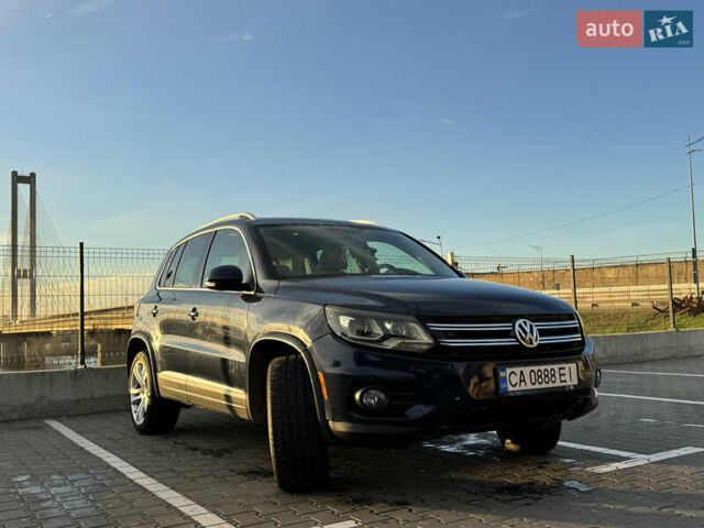 Синий Фольксваген Тигуан, объемом двигателя 2 л и пробегом 167 тыс. км за 12499 $, фото 1 на Automoto.ua