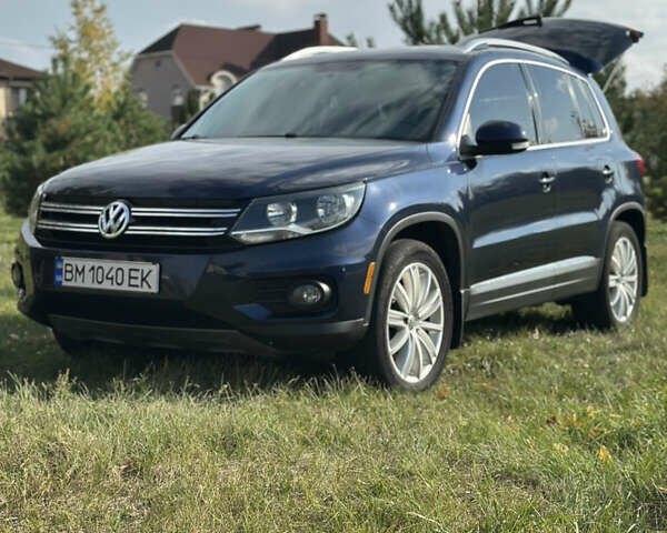 Синий Фольксваген Тигуан, объемом двигателя 1.98 л и пробегом 183 тыс. км за 12299 $, фото 1 на Automoto.ua