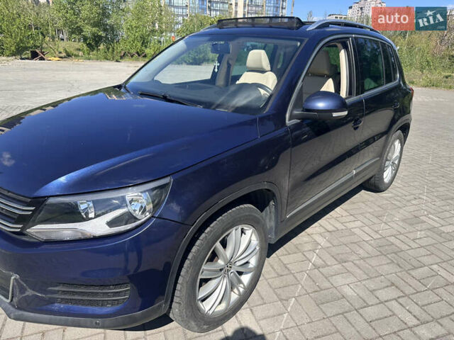 Синий Фольксваген Тигуан, объемом двигателя 1.98 л и пробегом 117 тыс. км за 10500 $, фото 1 на Automoto.ua