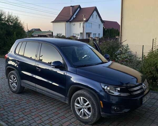 Синий Фольксваген Тигуан, объемом двигателя 1.98 л и пробегом 223 тыс. км за 11900 $, фото 1 на Automoto.ua