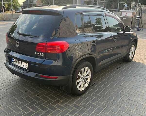 Синий Фольксваген Тигуан, объемом двигателя 1.97 л и пробегом 155 тыс. км за 16500 $, фото 1 на Automoto.ua