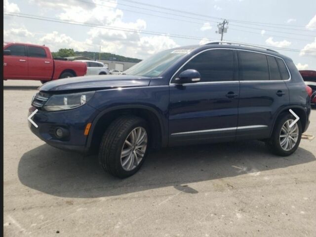 Синій Фольксваген Тігуан, об'ємом двигуна 2 л та пробігом 288 тис. км за 8950 $, фото 1 на Automoto.ua