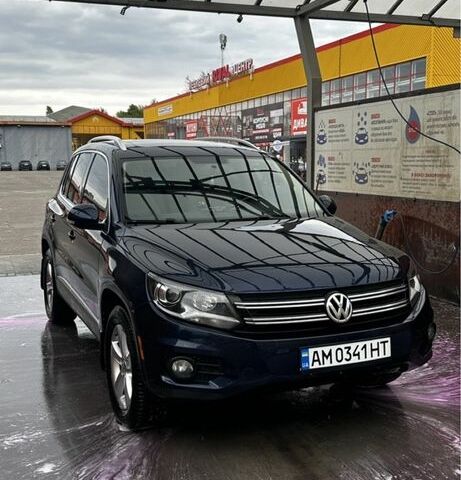 Синій Фольксваген Тігуан, об'ємом двигуна 2 л та пробігом 268 тис. км за 13917 $, фото 1 на Automoto.ua