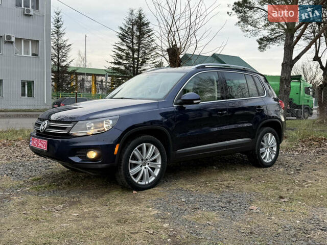 Синий Фольксваген Тигуан, объемом двигателя 1.98 л и пробегом 203 тыс. км за 12800 $, фото 1 на Automoto.ua