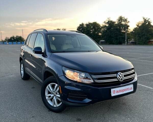 Синий Фольксваген Тигуан, объемом двигателя 1.98 л и пробегом 283 тыс. км за 10999 $, фото 1 на Automoto.ua