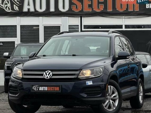 Синий Фольксваген Тигуан, объемом двигателя 1.98 л и пробегом 160 тыс. км за 13000 $, фото 1 на Automoto.ua