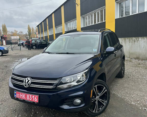 Синій Фольксваген Тігуан, об'ємом двигуна 2 л та пробігом 139 тис. км за 13500 $, фото 1 на Automoto.ua