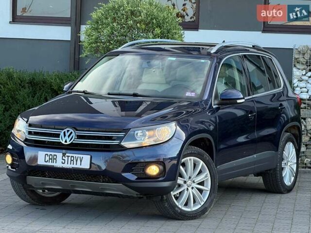 Синий Фольксваген Тигуан, объемом двигателя 2 л и пробегом 238 тыс. км за 12999 $, фото 1 на Automoto.ua