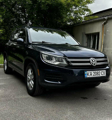 Синий Фольксваген Тигуан, объемом двигателя 1.98 л и пробегом 130 тыс. км за 14900 $, фото 1 на Automoto.ua