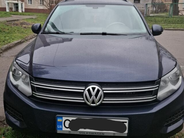 Синій Фольксваген Тігуан, об'ємом двигуна 2 л та пробігом 208 тис. км за 13500 $, фото 1 на Automoto.ua