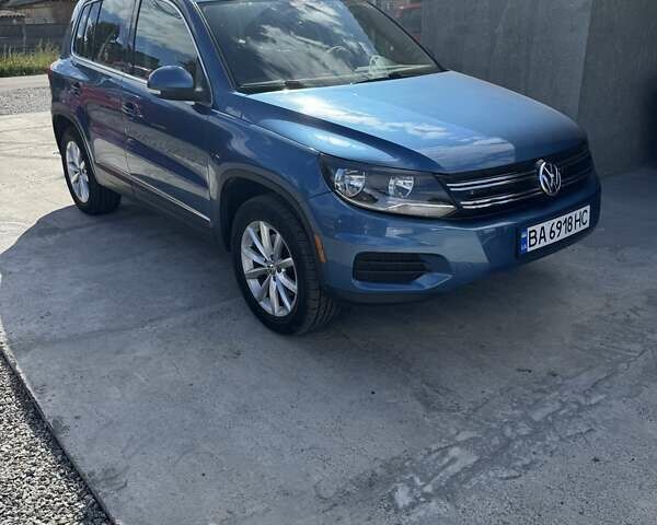 Синий Фольксваген Тигуан, объемом двигателя 1.98 л и пробегом 97 тыс. км за 16000 $, фото 1 на Automoto.ua