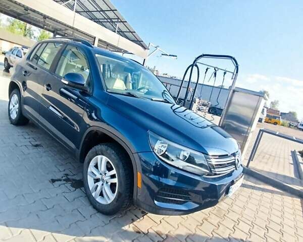 Синій Фольксваген Тігуан, об'ємом двигуна 2 л та пробігом 236 тис. км за 12900 $, фото 1 на Automoto.ua