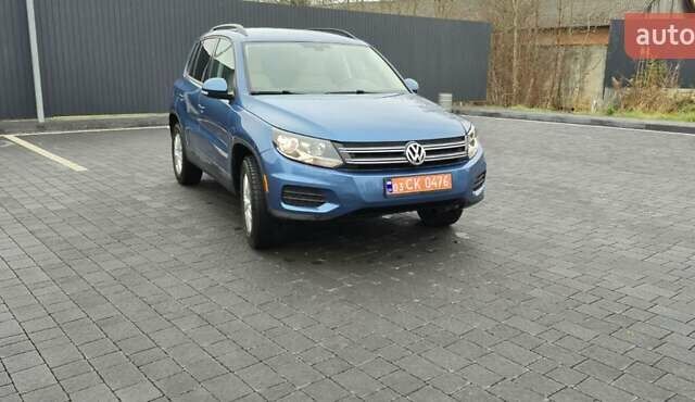 Синий Фольксваген Тигуан, объемом двигателя 1.98 л и пробегом 188 тыс. км за 12600 $, фото 1 на Automoto.ua