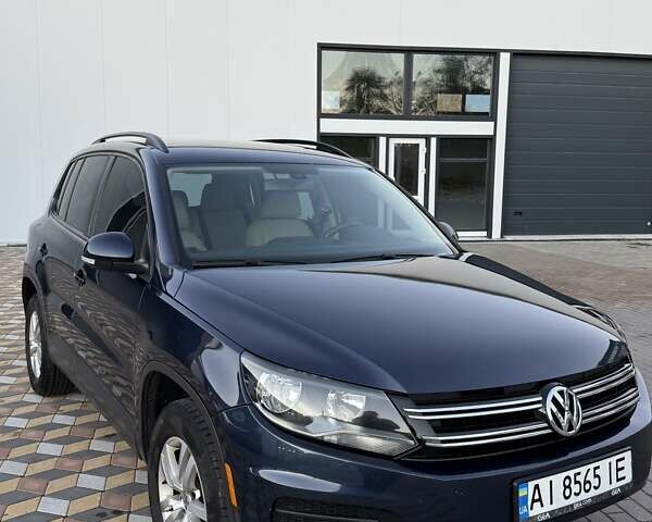 Синий Фольксваген Тигуан, объемом двигателя 1.98 л и пробегом 167 тыс. км за 12700 $, фото 1 на Automoto.ua