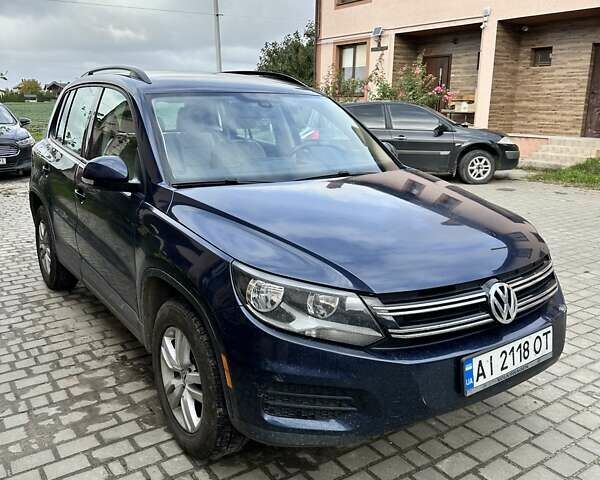 Синій Фольксваген Тігуан, об'ємом двигуна 1.98 л та пробігом 130 тис. км за 13450 $, фото 1 на Automoto.ua