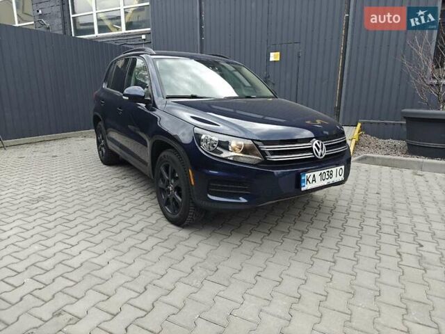 Синий Фольксваген Тигуан, объемом двигателя 1.98 л и пробегом 95 тыс. км за 12500 $, фото 1 на Automoto.ua