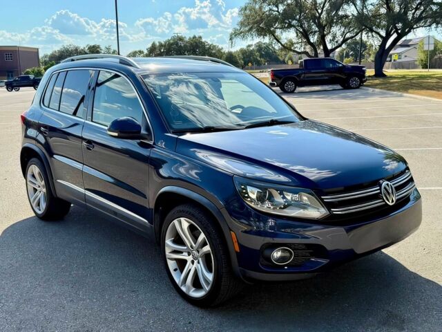Синий Фольксваген Тигуан, объемом двигателя 2 л и пробегом 78 тыс. км за 13400 $, фото 1 на Automoto.ua