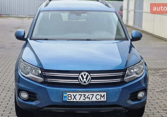 Синій Фольксваген Тігуан, об'ємом двигуна 1.98 л та пробігом 206 тис. км за 10999 $, фото 1 на Automoto.ua