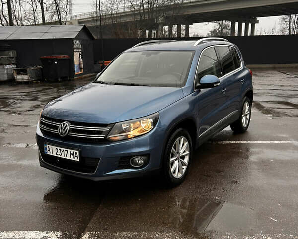 Синий Фольксваген Тигуан, объемом двигателя 1.98 л и пробегом 174 тыс. км за 12900 $, фото 1 на Automoto.ua