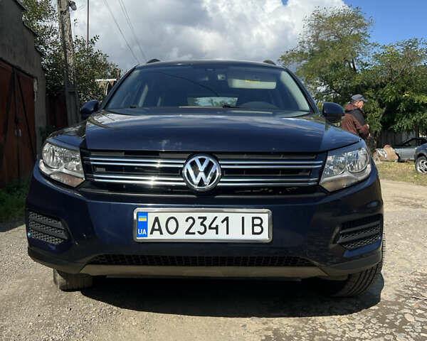 Синий Фольксваген Тигуан, объемом двигателя 1.98 л и пробегом 212 тыс. км за 13200 $, фото 1 на Automoto.ua