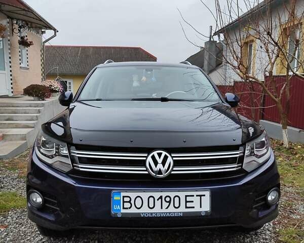 Синий Фольксваген Тигуан, объемом двигателя 1.98 л и пробегом 194 тыс. км за 14500 $, фото 1 на Automoto.ua