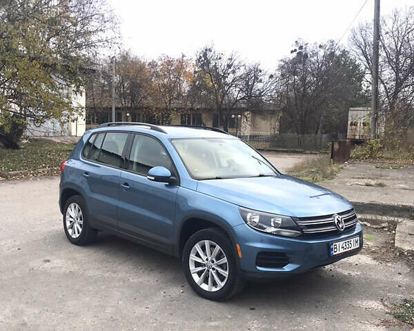 Синій Фольксваген Тігуан, об'ємом двигуна 1.98 л та пробігом 105 тис. км за 16800 $, фото 1 на Automoto.ua