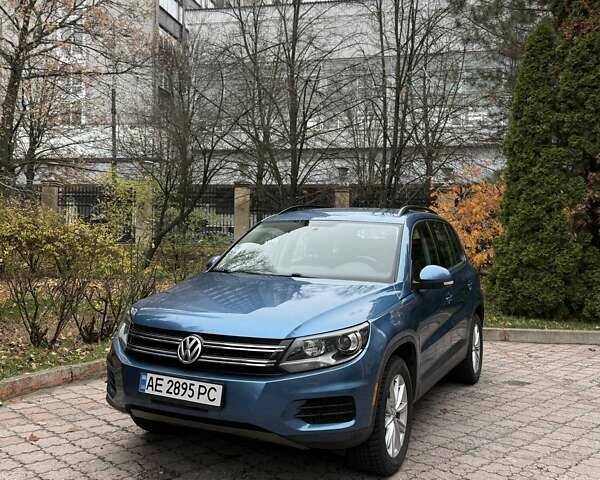 Синий Фольксваген Тигуан, объемом двигателя 1.98 л и пробегом 117 тыс. км за 14250 $, фото 1 на Automoto.ua