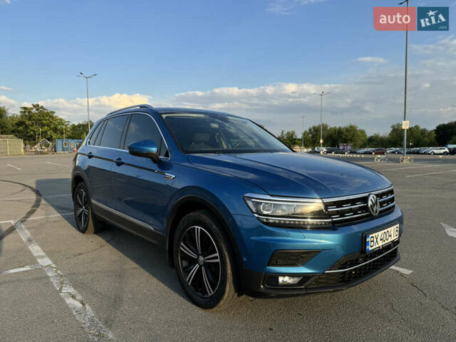 Синий Фольксваген Тигуан, объемом двигателя 1.97 л и пробегом 235 тыс. км за 25000 $, фото 1 на Automoto.ua