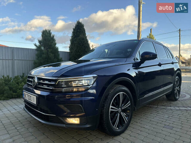 Синий Фольксваген Тигуан, объемом двигателя 1.98 л и пробегом 276 тыс. км за 23900 $, фото 1 на Automoto.ua