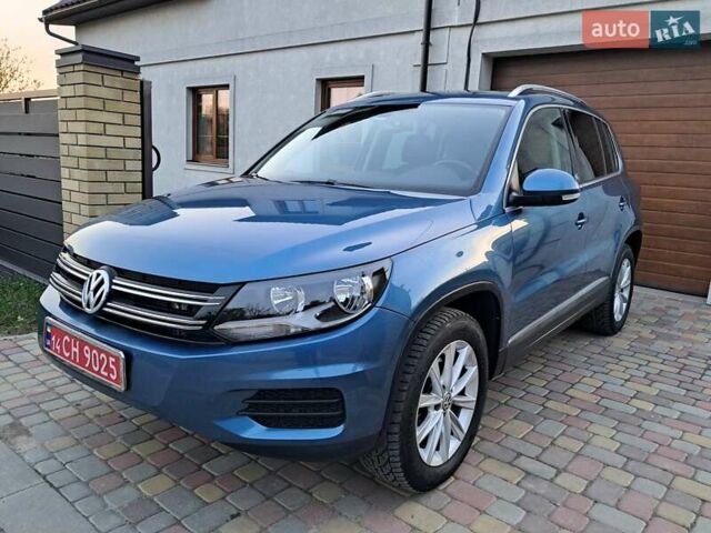Синій Фольксваген Тігуан, об'ємом двигуна 1.98 л та пробігом 162 тис. км за 13300 $, фото 1 на Automoto.ua