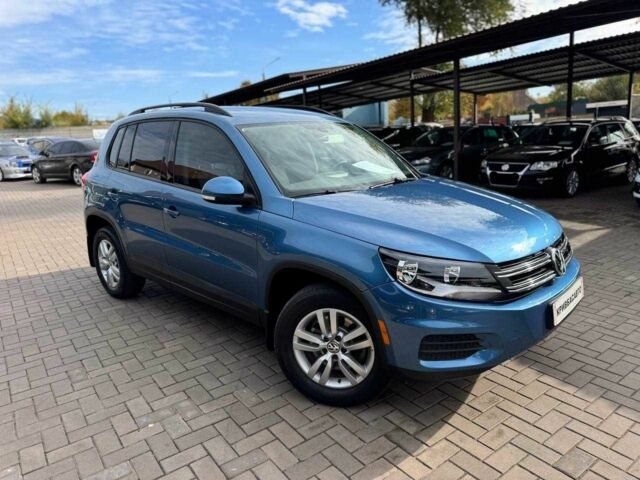 Синій Фольксваген Тігуан, об'ємом двигуна 2 л та пробігом 192 тис. км за 13400 $, фото 1 на Automoto.ua