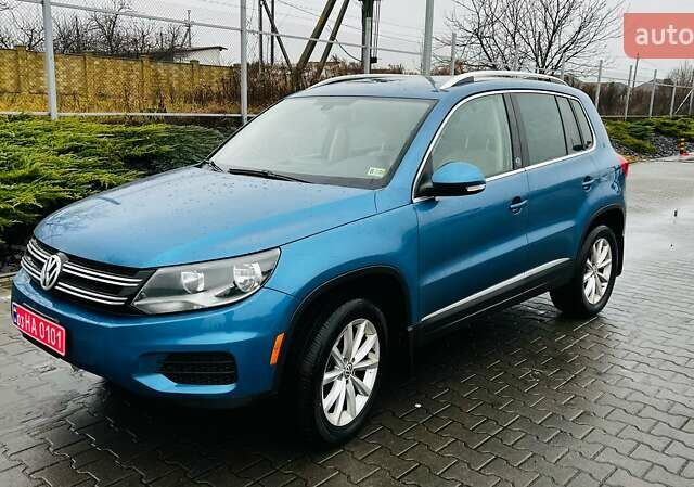 Синій Фольксваген Тігуан, об'ємом двигуна 1.98 л та пробігом 214 тис. км за 12200 $, фото 1 на Automoto.ua