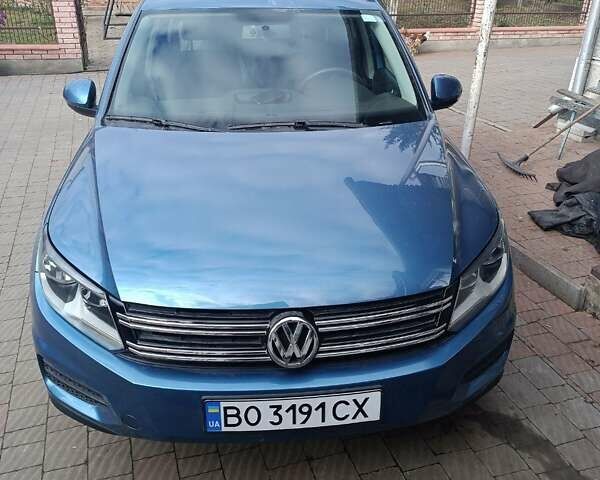 Синий Фольксваген Тигуан, объемом двигателя 1.98 л и пробегом 78 тыс. км за 17500 $, фото 1 на Automoto.ua